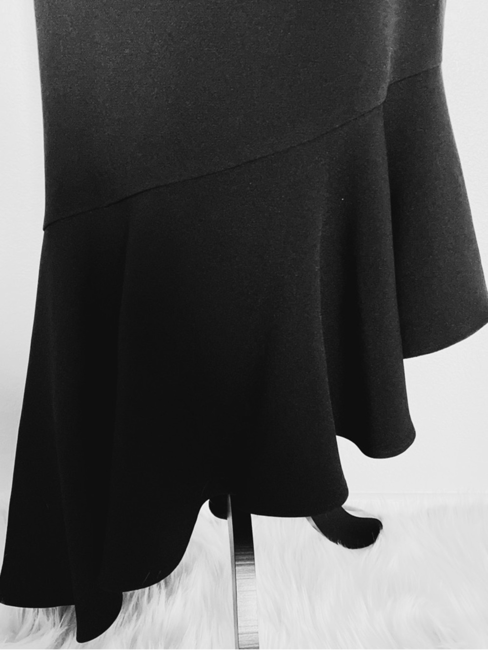 SHOSHANNA Ainsa Asymmetrical Bow Dress - Picture 8 of 13